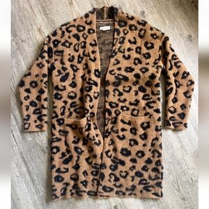 Knox Rose leopard print cardigan